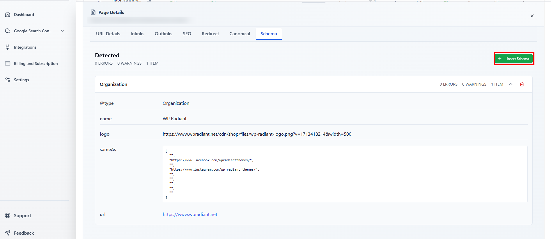 insert-schema-instantly Add Schema Markup