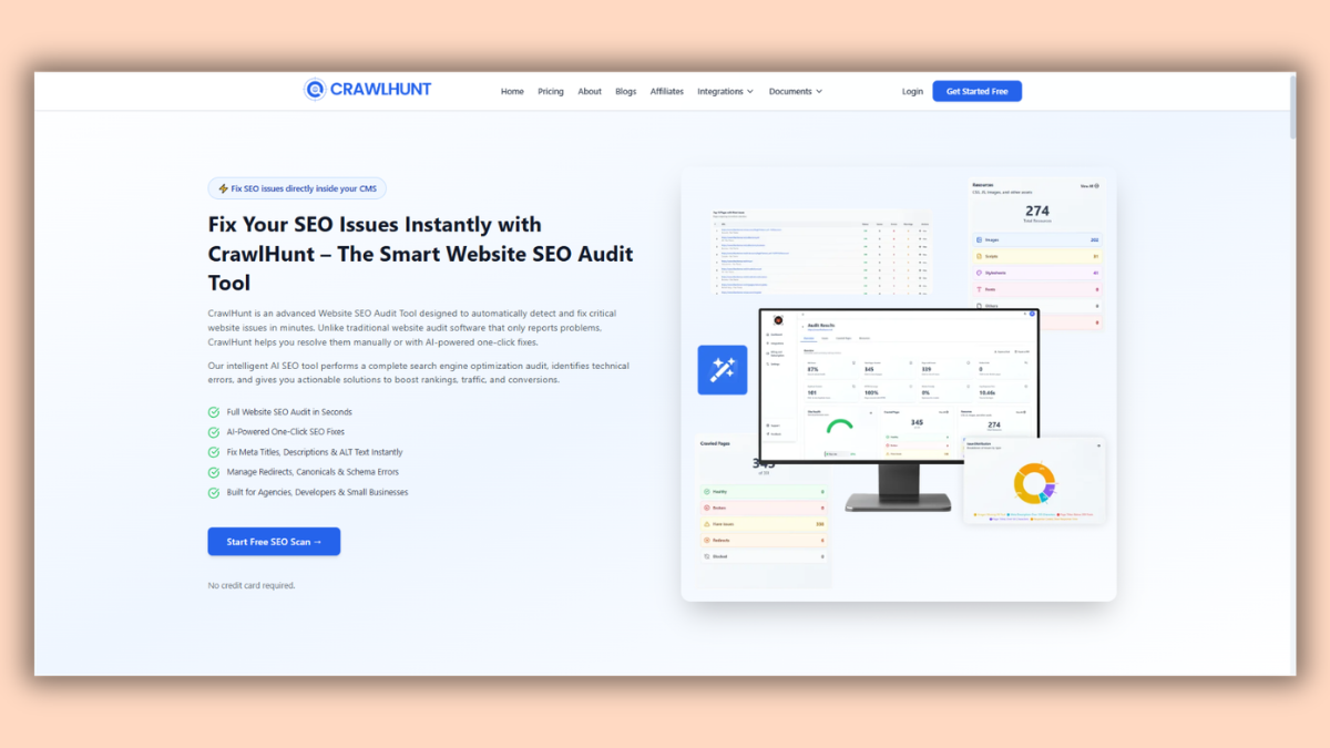 crawlhunt-website-seo-audit-tool Crawlhunt SEO Audit Tool