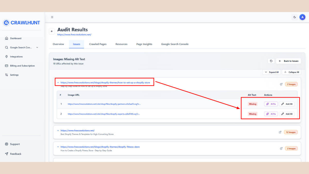 fix-issues-using-ai-or-manually Fix Issues Using AI or Manual Controls
