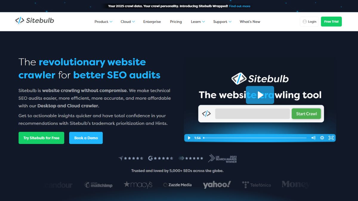 SiteBulb Auditing Tool