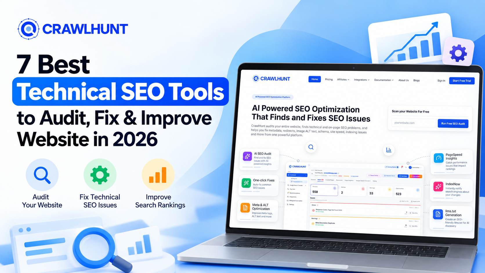 7 Best Technical SEO Tools to Audit, Fix & Improve Website in 2026