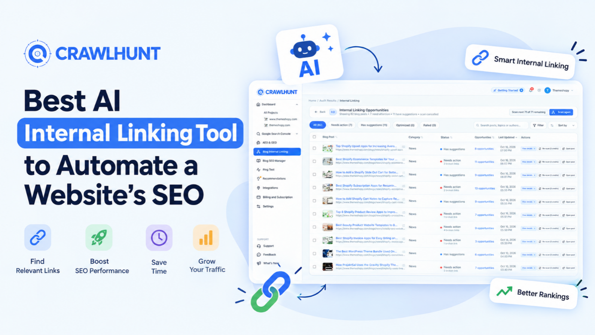 Best AI Internal Linking Tool to Automate a Website’s SEO